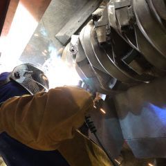 Soudure Dents broyeur